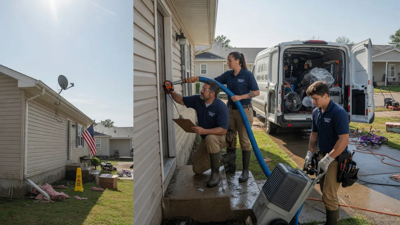 Ceiling Water Damage Restoration in Hadley, MI near me